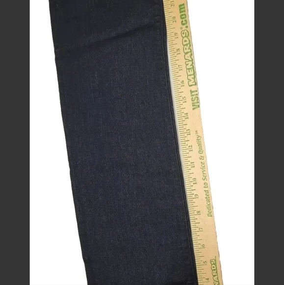 Flying Monkey Black Label Jeans Black and Blue Cropped Stretch sz 25 - Picture 8 of 11